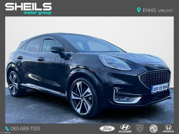 Ford Puma SUV, Petrol, 2023, Black