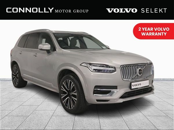 Volvo XC90 SUV, Petrol Plug-in Hybrid, 2023, Silver