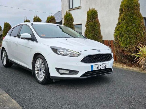 Ford Focus Hatchback, Diesel, 2016, White