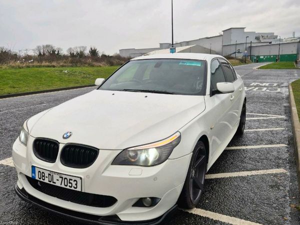 BMW 5-Series Saloon, Diesel, 2008, White