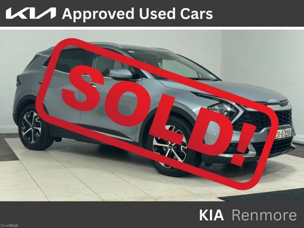 Kia Sportage MPV, Diesel Hybrid, 2023, Grey