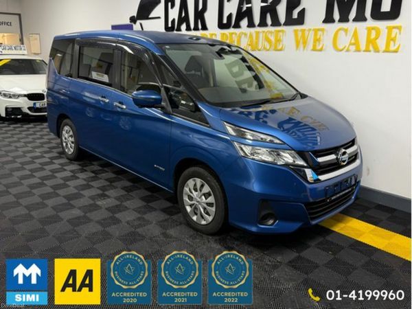 Nissan Serena MPV, Petrol Hybrid, 2018, Blue