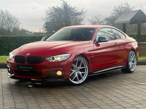 BMW 4-Series Coupe, Diesel, 2017, Red