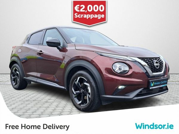 Nissan Juke SUV, Petrol, 2024, Red