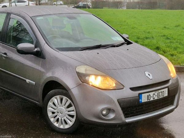 Renault Clio Hatchback, Ethanol Petrol, 2010, Grey