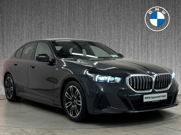 BMW 5-Series Saloon, Petrol Plug-in Hybrid, 2024, Grey