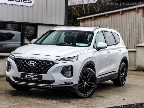 Hyundai Santa Fe SUV, Diesel, 2019, White