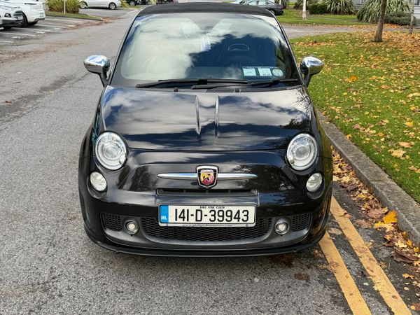 Fiat 500 Convertible, Petrol, 2014, Black