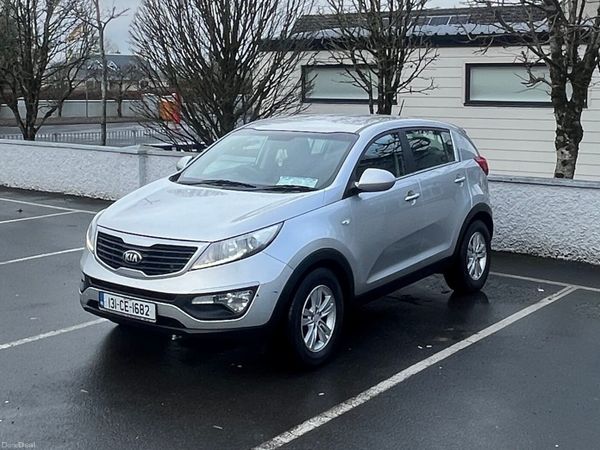 Kia Sportage SUV, Diesel, 2013, Silver