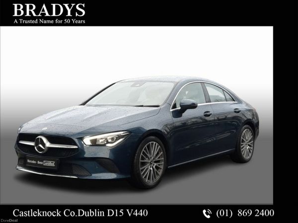 Mercedes-Benz CLA Coupe, Petrol, 2022, Blue