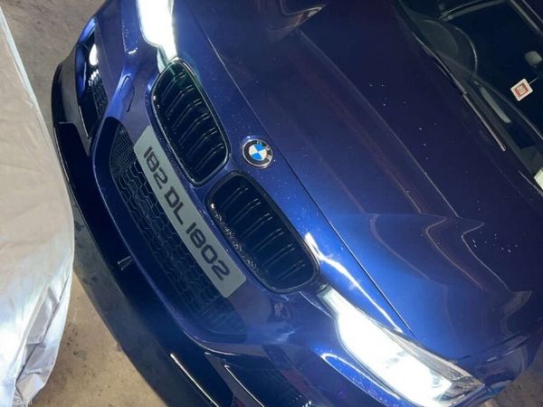 BMW 3-Series Saloon, Diesel, 2018, Blue