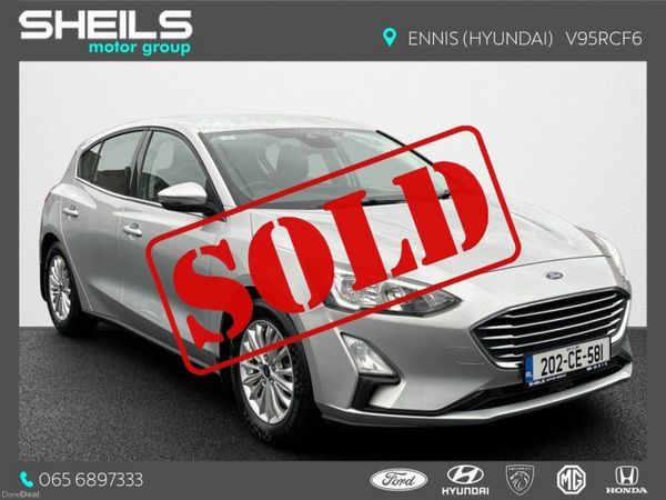 Ford Focus Hatchback, Petrol, 2020, Grey