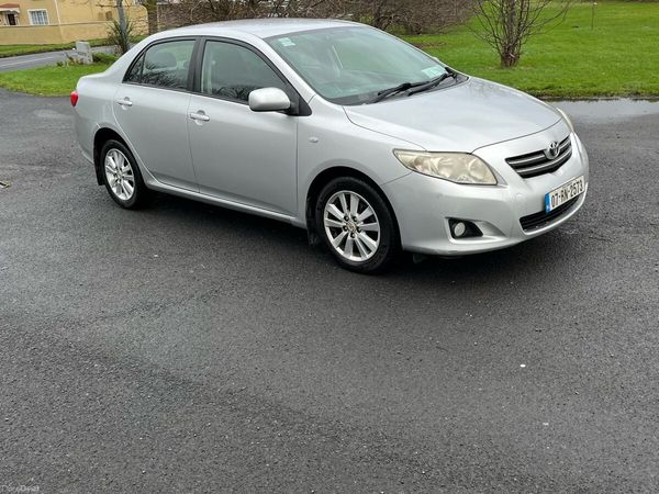 Toyota Corolla Saloon, Petrol, 2007, Silver
