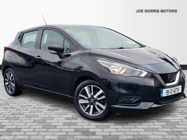 Nissan Micra Hatchback, Petrol, 2019, Black