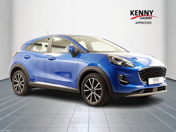 Ford Puma MPV, Petrol Hybrid, 2022, Blue