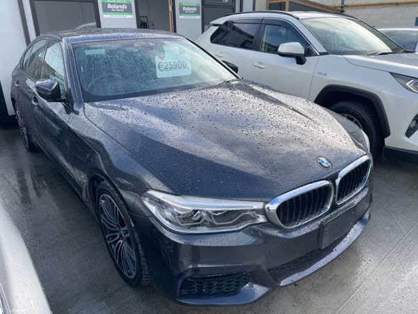 BMW 5-Series Saloon, Petrol Plug-in Hybrid, 2018, Grey
