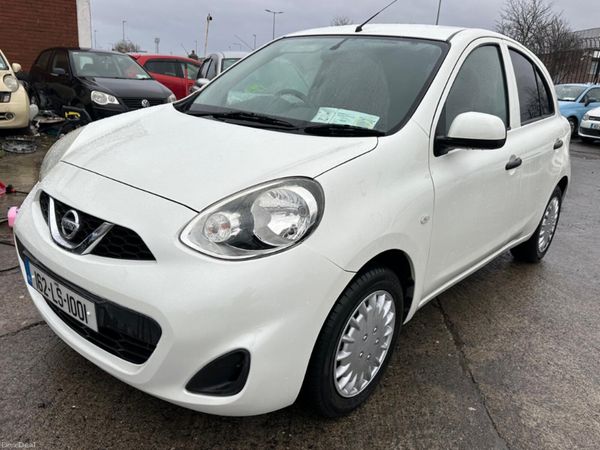 Nissan March Hatchback, Petrol, 2016, White
