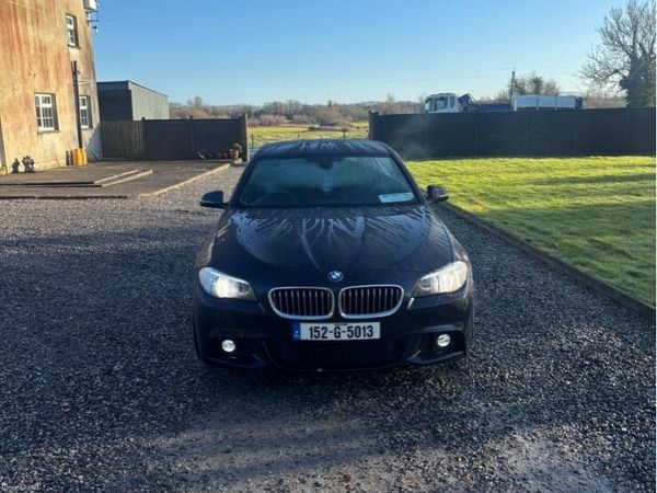 BMW 5-Series Saloon, Diesel, 2015, Black