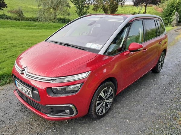 Citroen Grand C4 Spacetourer MPV, Petrol, 2019, Red