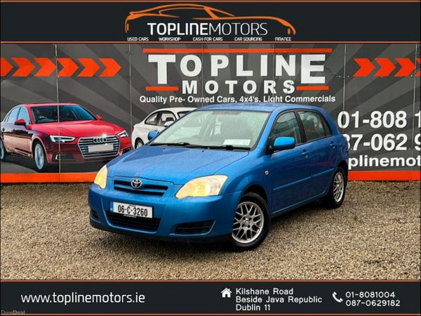 Toyota Corolla Hatchback, Petrol, 2006, Blue