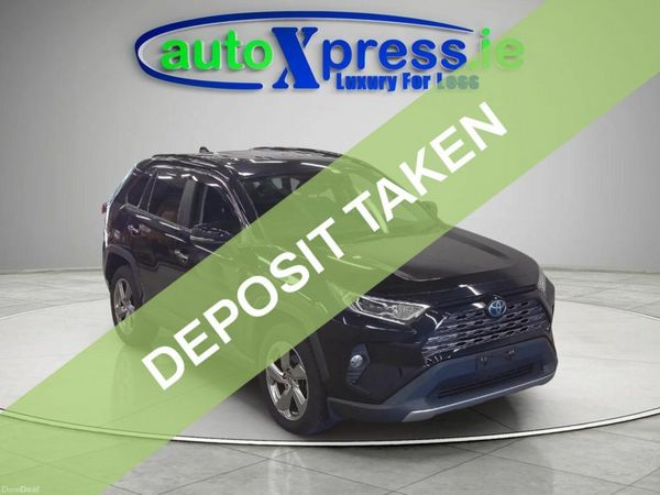 Toyota RAV4 SUV, Petrol Hybrid, 2020, Black