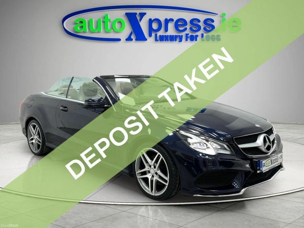 Mercedes-Benz E-Class Convertible, Diesel, 2015, Blue