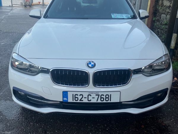 BMW 3-Series Saloon, Petrol, 2016, White