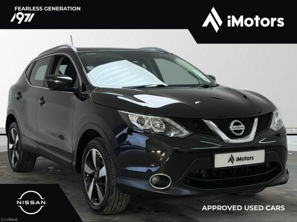 Nissan Qashqai MPV, Petrol, 2017, Black