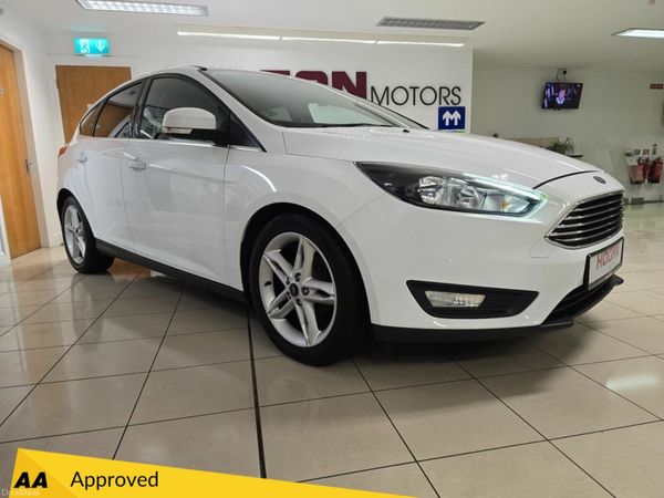 Ford Focus Hatchback, Petrol, 2018, White