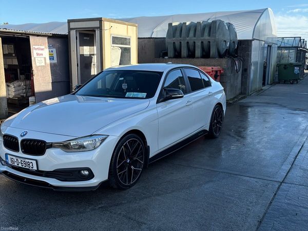 BMW 3-Series Saloon, Diesel, 2016, White