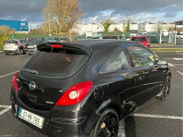 Opel Corsa Hatchback, Petrol, 2007, Black
