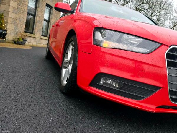 Audi A4 Saloon, Diesel, 2012, Red