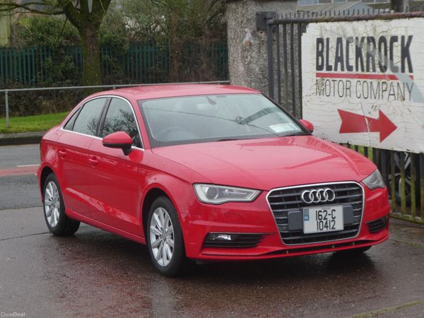 Audi A3 Saloon, Petrol, 2016, Red