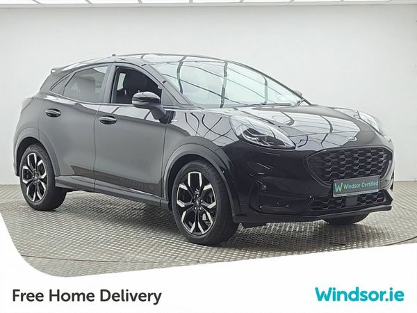 Ford Puma MPV, Petrol Hybrid, 2024, Black