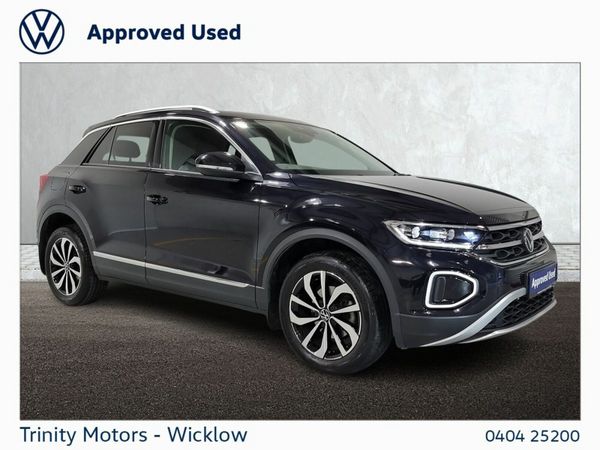 Volkswagen T-Roc SUV, Petrol, 2024, Black
