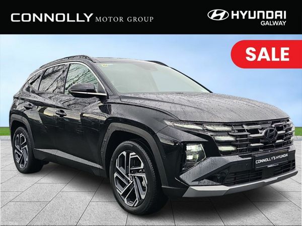 Hyundai Tucson SUV, Petrol Plug-in Hybrid, 2025, Black
