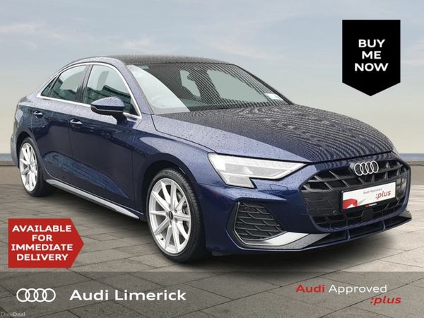 Audi A3 Saloon, Petrol, 2024, Blue