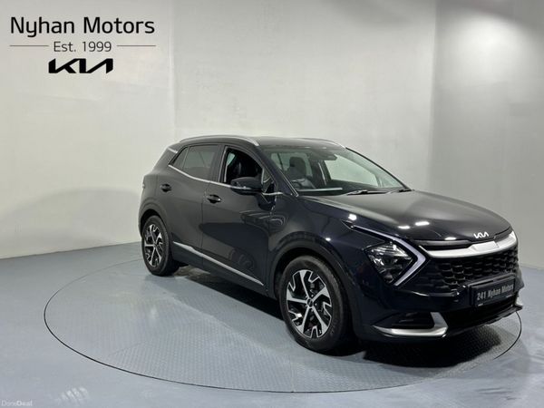 Kia Sportage SUV, Diesel Hybrid, 2024, Black