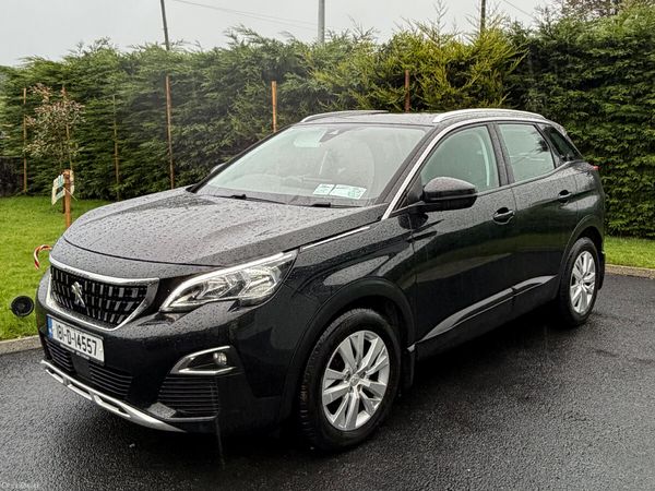 Peugeot 3008 Hatchback, Diesel, 2018, Black