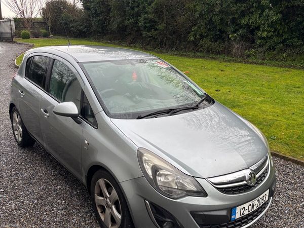 Vauxhall Corsa Hatchback, Petrol, 2012, Silver