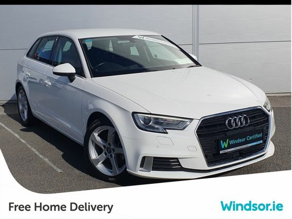 Audi A3 Saloon, Petrol, 2017, White