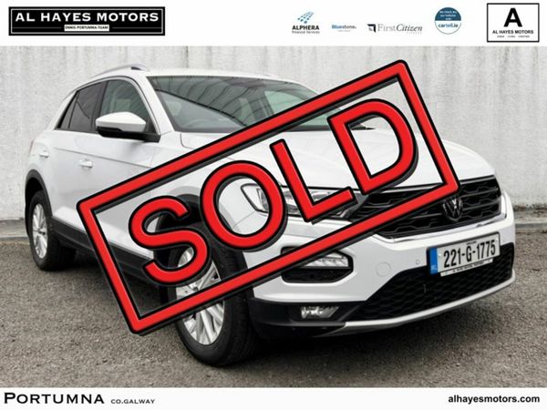 Volkswagen T-Roc SUV, Petrol, 2022, White