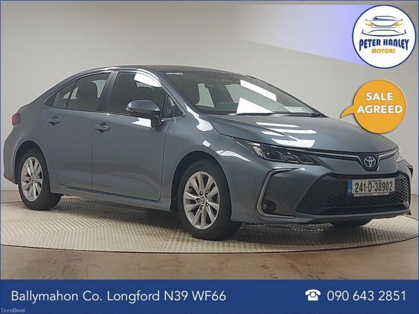 Toyota Corolla Saloon, Petrol Hybrid, 2024, Grey