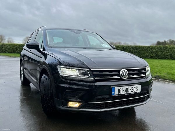 Volkswagen Tiguan SUV, Diesel, 2018, Black