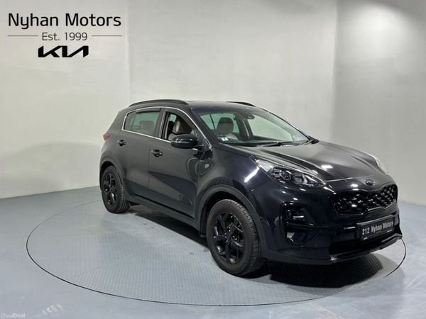 Kia Sportage SUV, Diesel Hybrid, 2021, Black