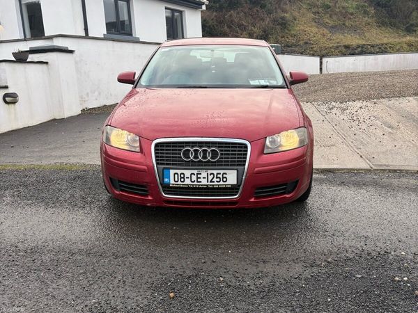Audi A3 Hatchback, Diesel, 2008, Red