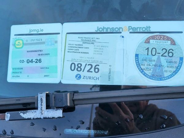 Mazda Mazda3 Hatchback, Petrol, 2007, Black