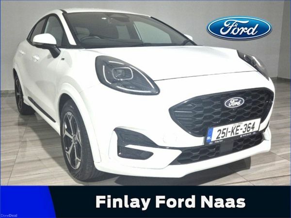 Ford Puma MPV, Petrol Hybrid, 2025, White