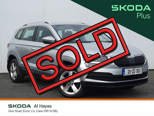 Skoda Karoq SUV, Diesel, 2021, Silver