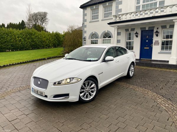 Jaguar XF Saloon, Diesel, 2013, White